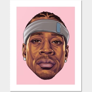 ALLEN IVERSON I3 Posters and Art